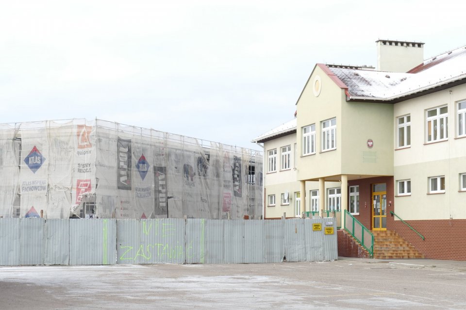 - 2.jpg postępy na budowie hali sportowo-widowiskowej